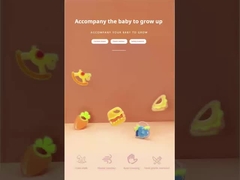 Spersonalizowana kanapka z silikonowym zębem owocowym bez BPA